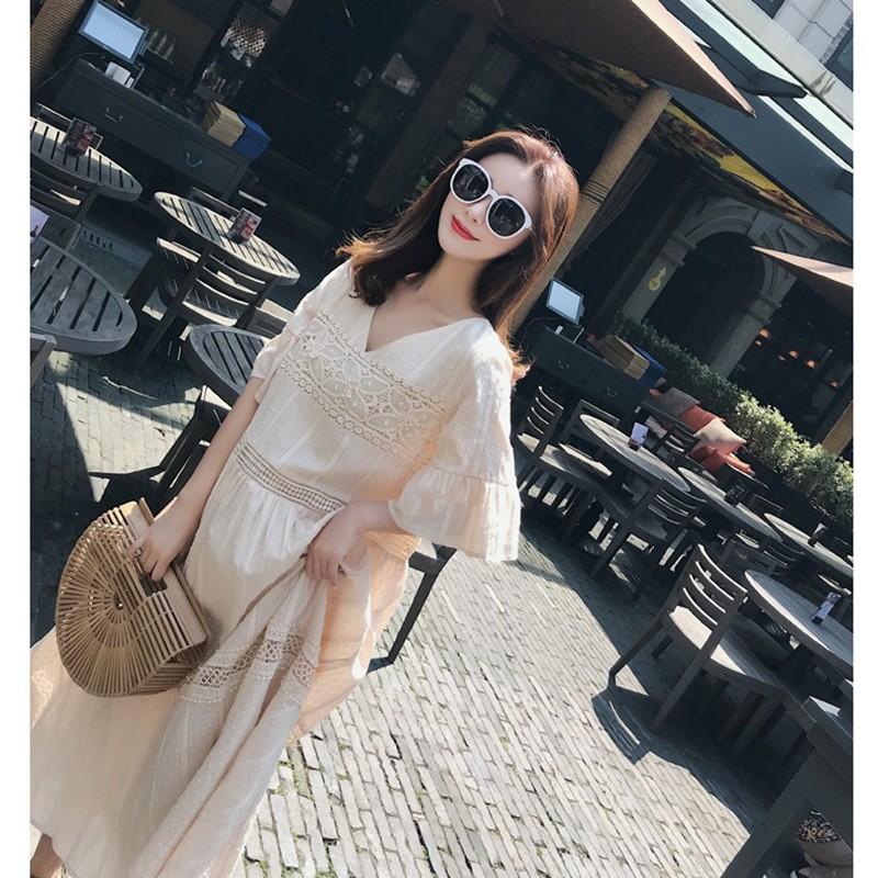 SPELL スペル スモックドレス ワンピース S 七分袖ボヘミアン | testes