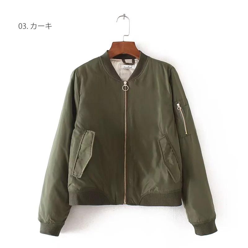 Ma 1 レディース 中綿キルティング ブルゾン 中綿入り ゆったりワイド ゆるジャケット S M Lブラック カーキ ピンク 秋 冬 防寒 ジャケット Aout0029 カジコム 通販 Yahoo ショッピング