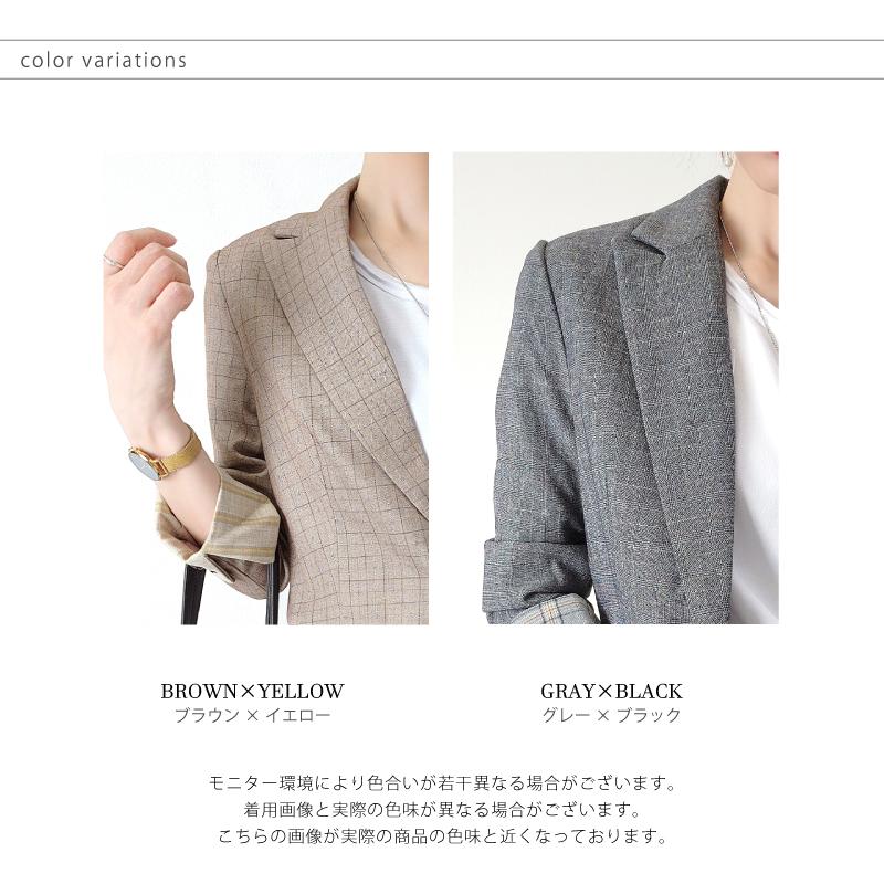 チェックジャケット レディースジャケット ジャケット S M L XL チェックジャケット レディースジャケット ジャケット S M L XL