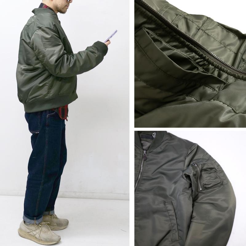 MA-1 メンズ ジャケット ミリタリージャケット アウター XS S M L XL