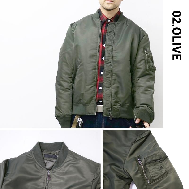 MA-1 メンズ ジャケット ミリタリージャケット アウター XS S M L XL