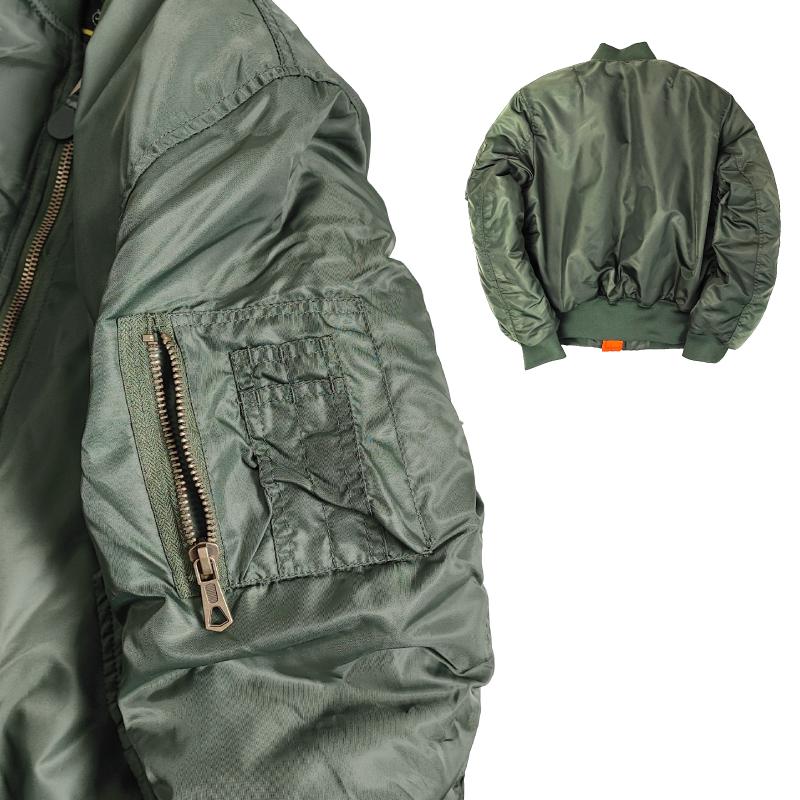 MA-1 メンズ ジャケット ミリタリージャケット アウター リバーシブル