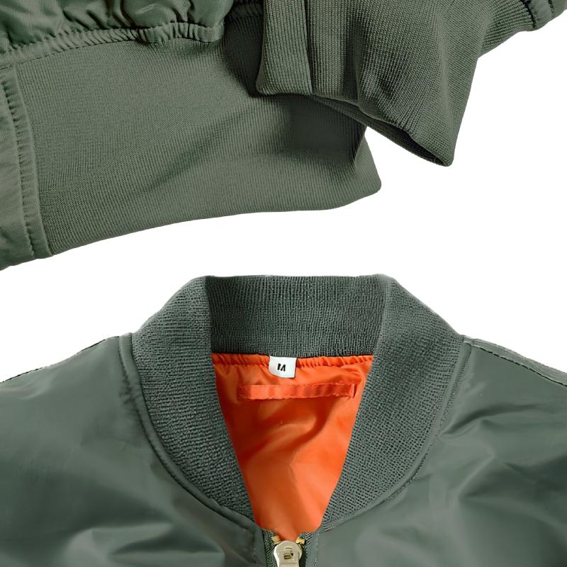 MA-1 メンズ ジャケット ミリタリージャケット アウター リバーシブル