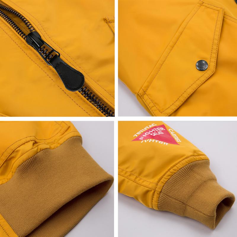 本格派 かっこいい MA-1 ナイロンジャケット ワッペン 刺繍 UOD-9 