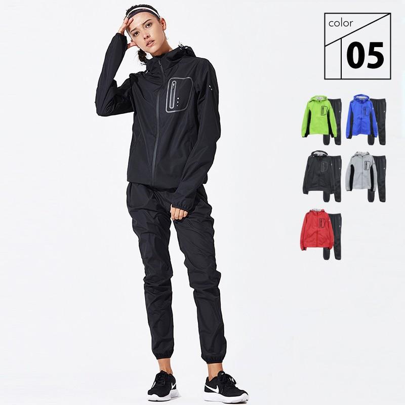 サウナスーツ レディース エクササイズ 上下 セットアップ フィットネス M L Xl スポーツウェア トレーニングウェア Aset0078 カジコム 通販 Yahoo ショッピング