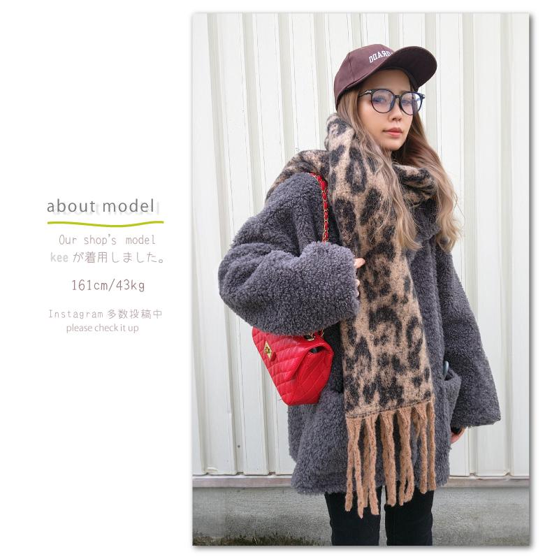 クーポン利用で30%OFF】ストール レディース ヒョウ柄 大判 レオパード