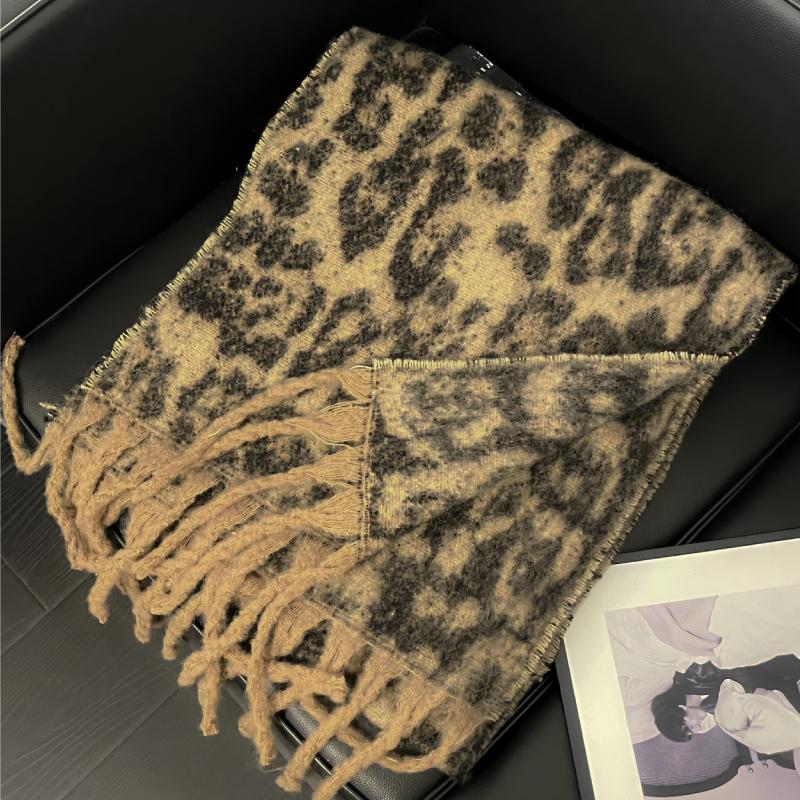 クーポン利用で30%OFF】ストール レディース ヒョウ柄 大判 レオパード