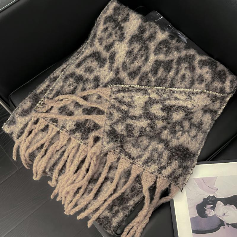 クーポン利用で30%OFF】ストール レディース ヒョウ柄 大判 レオパード