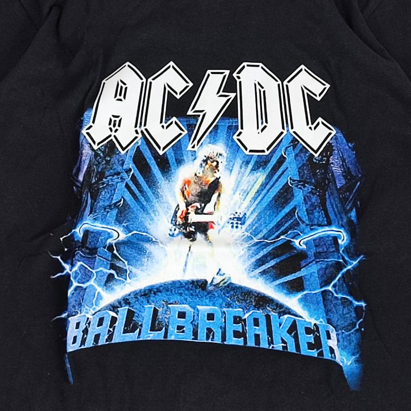 AC/DC Tシャツ ACDC 半袖 ロックTシャツ メンズ ブラック Ballbreaker