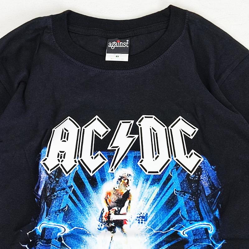 AC/DC Tシャツ ACDC 半袖 ロックTシャツ メンズ ブラック Ballbreaker