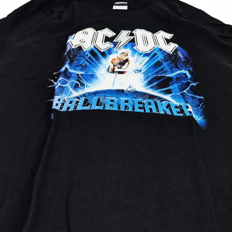 AC/DC Tシャツ ACDC 半袖 ロックTシャツ メンズ ブラック Ballbreaker