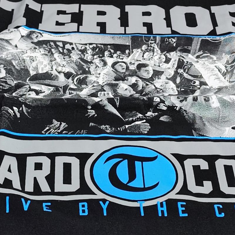 テラー TERROR Tシャツ 半袖 ロックTシャツ メンズ ブラック LIVE BY 