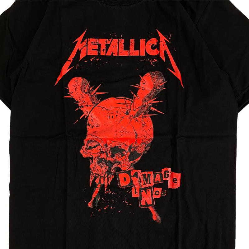 メタリカ Metallica Tシャツ 半袖 バンドTシャツ メタル ロック メンズ