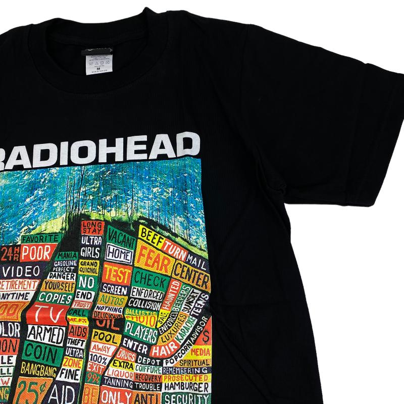 Radiohead Hail to the Thief Tシャツ　オフィシャル RADIOHEAD T SHIRT hail to the thief vinyl cd cover SMALL