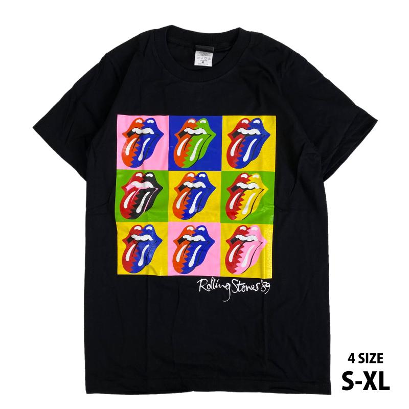 ローリングストーンズ The Rolling Stones ロック Tシャツ バンドロゴ 