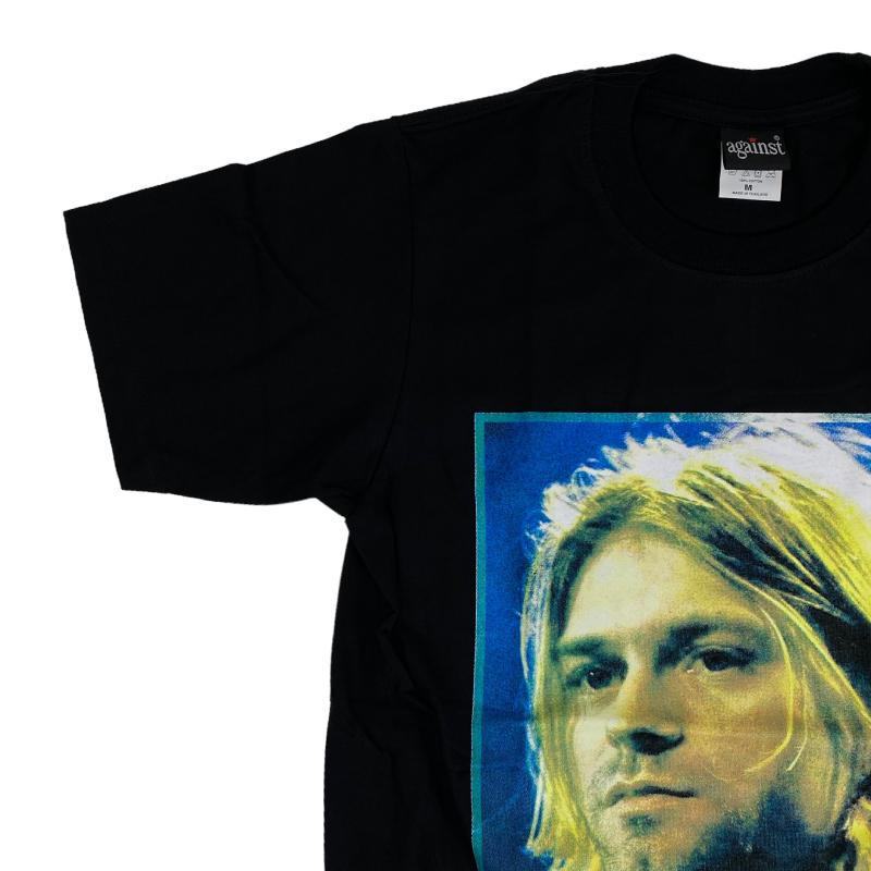 カート・コバーン Kurt Cobain ロック バンドTシャツ 写真 プリント