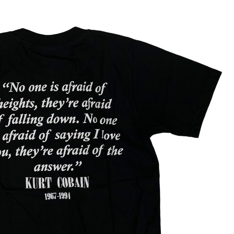 カート・コバーン Kurt Cobain ロック バンドTシャツ プリント カート・コバーン Kurt Cobain ロック バンドTシャツ プリント