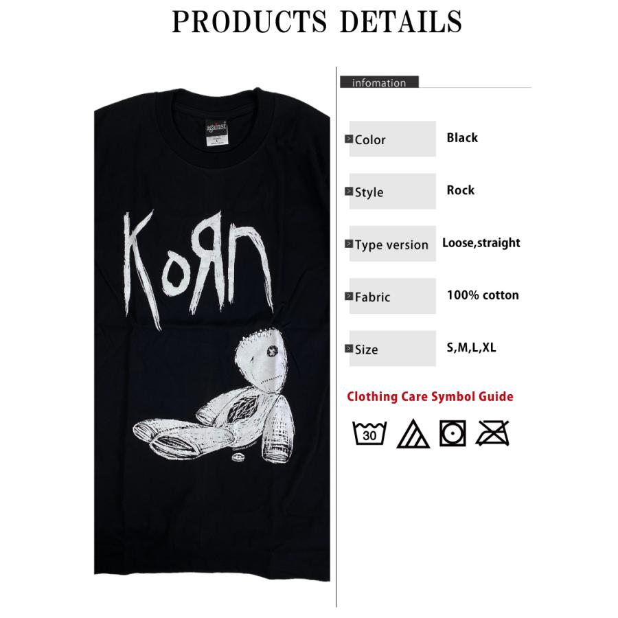 コーン Korn ロック バンドTシャツ 半袖 洋楽 メタル issues コーン Korn ロック バンドTシャツ 半袖 洋楽 メタル issues