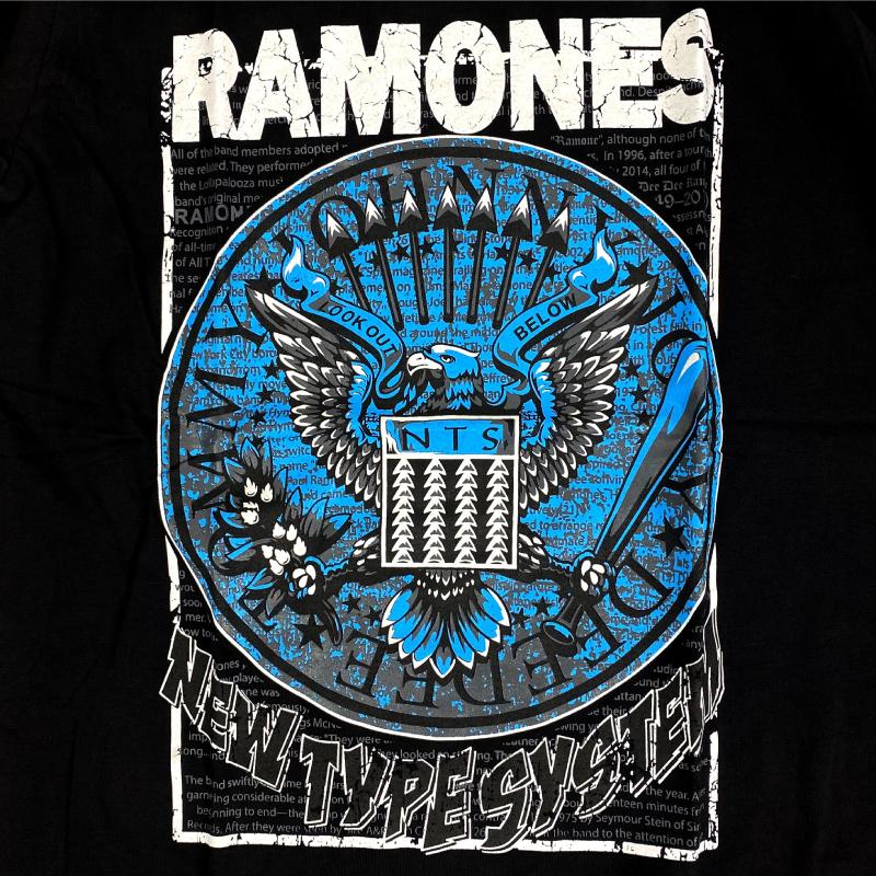 ラモーンズ Ramones ロックTシャツ バンドロゴ バンドTシャツ パンク 洋楽 半袖 バンドTシャツ ロックファッション かっこいい バンT ロックT ユニセックス｜kajicom｜02