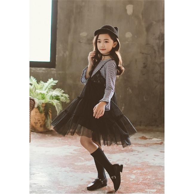 キャミソールドッキングワンピース 韓国子供服 0003 子ども服ヴェルデ 通販 Yahoo ショッピング