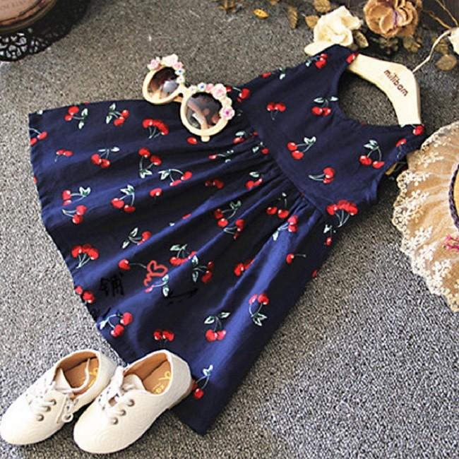 夏物 チェリーワンピース 韓国子供服 子ども服ヴェルデ 通販 Yahoo ショッピング