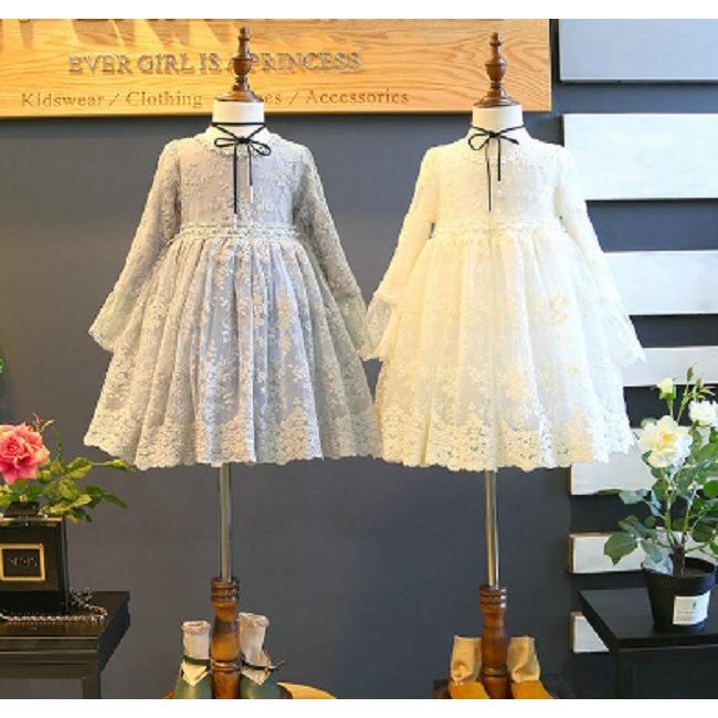 クラシカルレースワンピース 韓国子供服 子ども服ヴェルデ 通販 Yahoo ショッピング