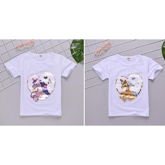 スパンコールTシャツ 韓国子供服｜kajikaji｜12