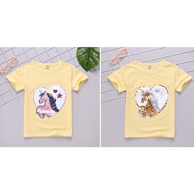 スパンコールTシャツ 韓国子供服｜kajikaji｜10