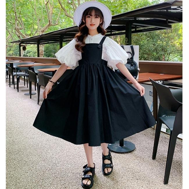 スカート ジャンパースカート セットアップ ブラウス ボリューム  