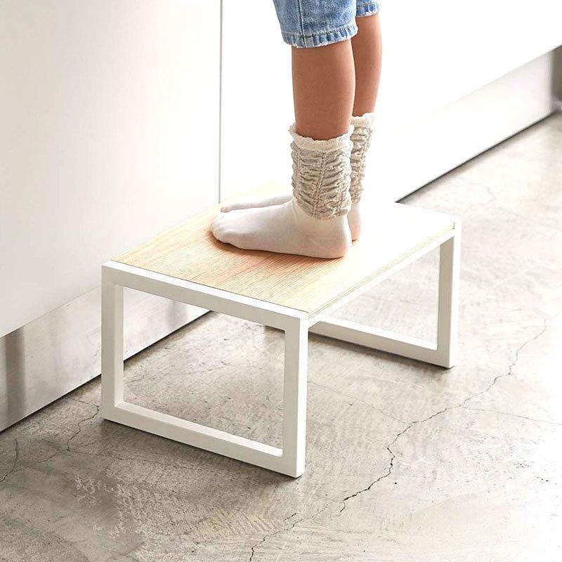 踏み台 ステップ おしゃれ 子供 キッズ 高所 キッチン 洗面所 脚立 椅子 スツール 天然木 山崎実業 踏み台 タワー 1029 Sslt カジタノ 収納 洗濯 掃除 家事の店 通販 Yahoo ショッピング