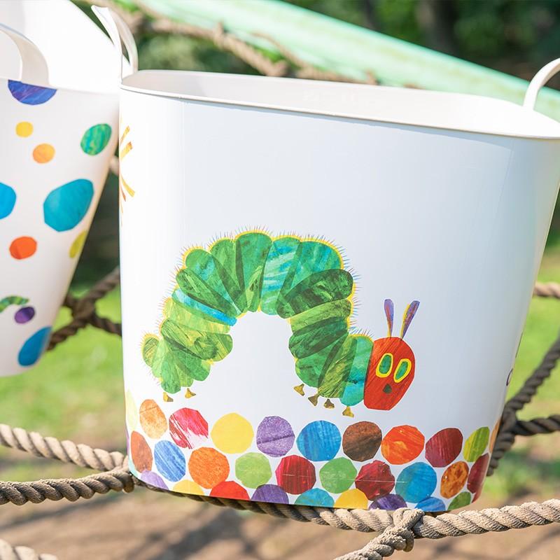 スタックストー バケット M エリックカール ランドリーバスケット おもちゃ箱 洗濯かご バケツ 収納 はらぺこあおむし Eric Carle 北欧 おしゃれ Stacksto 1031 Bqtmlec カジタノ 収納 洗濯 掃除 家事の店 通販 Yahoo ショッピング