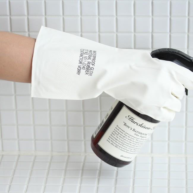 ゴム手袋 おしゃれ Voiry ラバーグローブ ホワイト キッチン 洗面所 お風呂 トイレ 掃除 ガーデニング 家事 食器洗い シンプル ラバー手袋 1077 Rg C Wh カジタノ 収納 洗濯 掃除 家事の店 通販 Yahoo ショッピング