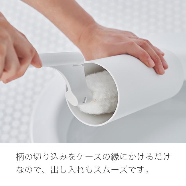 トイレブラシ 掃除用具 トイレ用品 コンパクト シンプル おしゃれ レットー 岩谷マテリアル Retto 割り引き 収納 スタンド トイレクリーナー