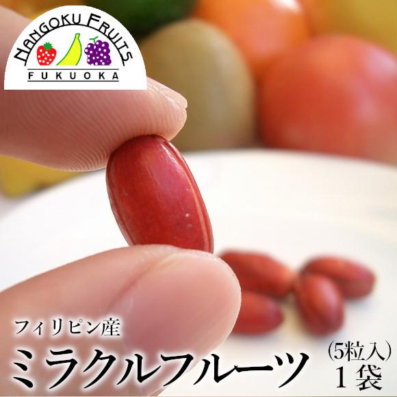 メール便 ミラクルフルーツ5粒入x1袋 : 南国フルーツ株式会社 - 通販 