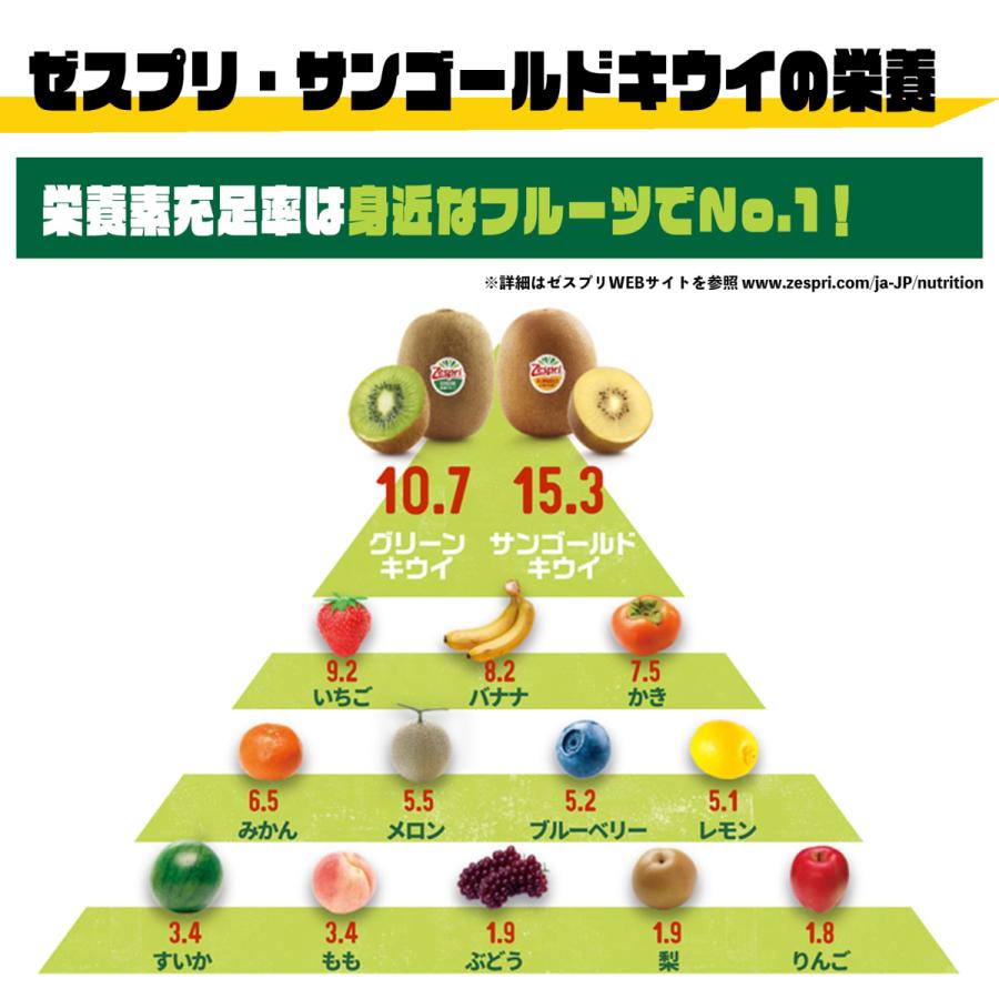 ニュージーランド産 ゼスプリ・サンゴールドキウイ M約6kg（60-66玉）｜kajitsumura｜02