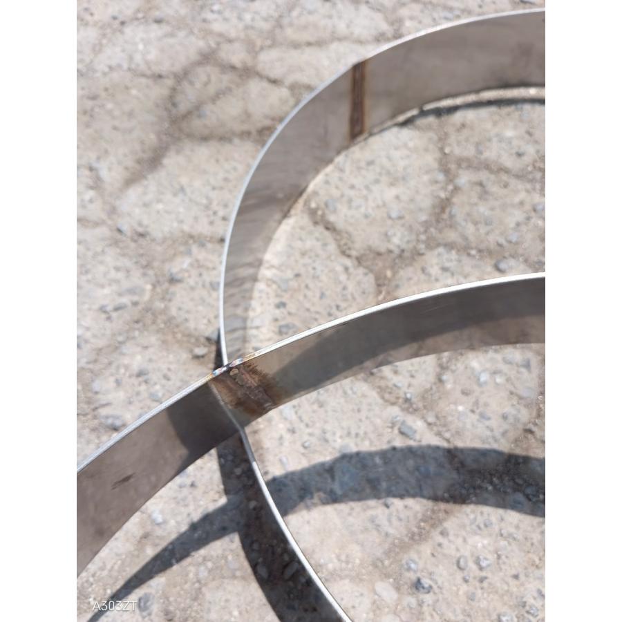 ホイールマーカーリング 17.5インチ 直径420mm ステンレス製 4枚