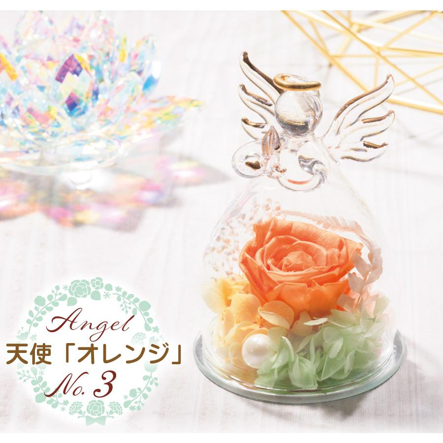 母の日 ギフト プリザーブドフラワー 天使のバラ ガラスドーム と