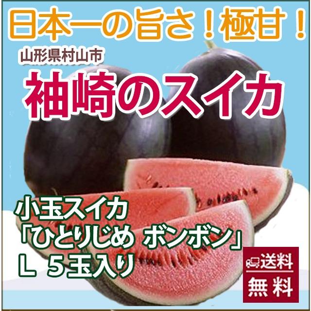 スイカ 小玉スイカ ひとりじめボンボン 秀ｌ 5玉 山形 尾花沢スイカ 送料無料 Codama Suika Hitori 2l 40 Bon 花 ギフト山形産果物野菜花樹有 通販 Yahoo ショッピング
