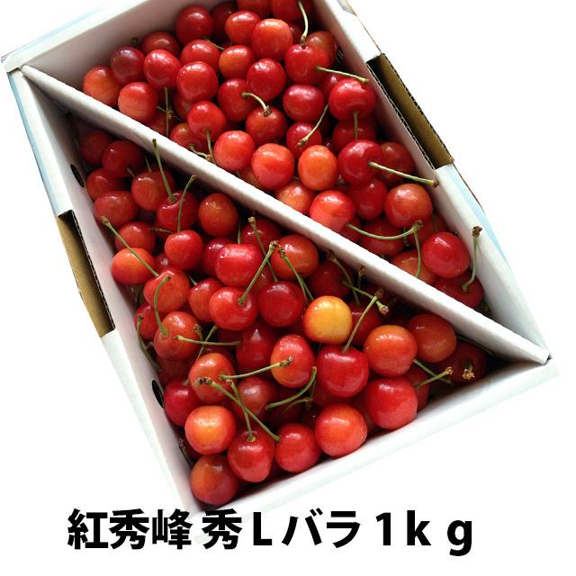 さくらんぼ 2026年 佐藤錦 秀 L バラ詰め 1kg s2 丸勘 山形 MK 贈答