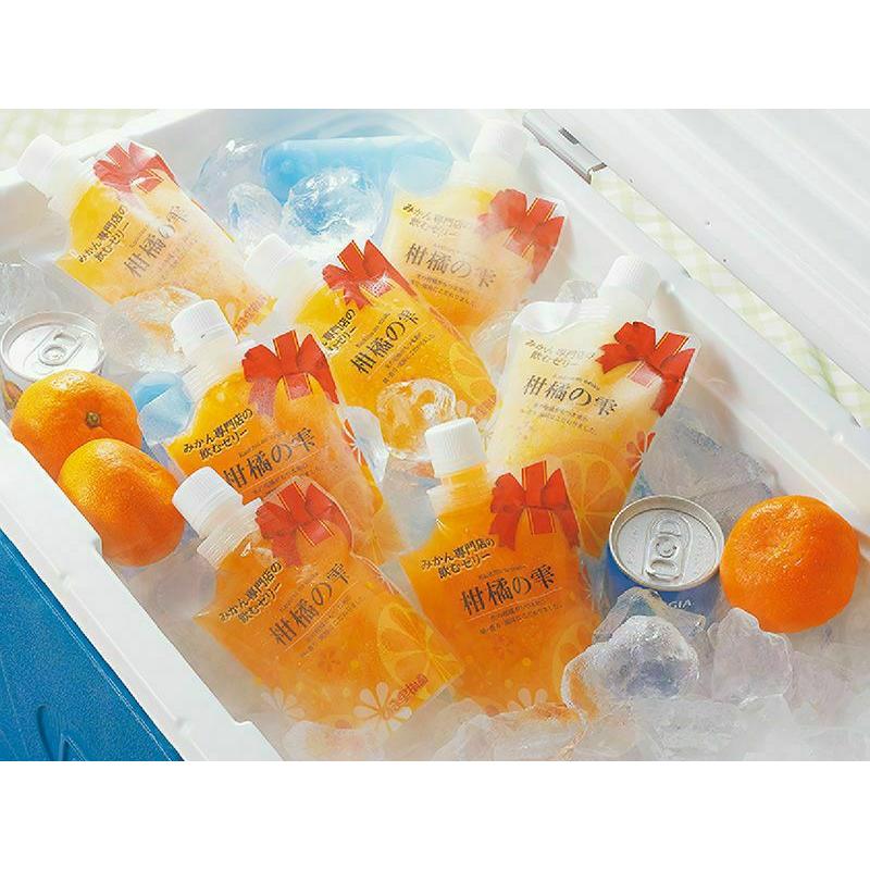 飲むゼリー 4種味くらべゼリー「柑橘の雫」12個（4種・各3個）(化粧箱