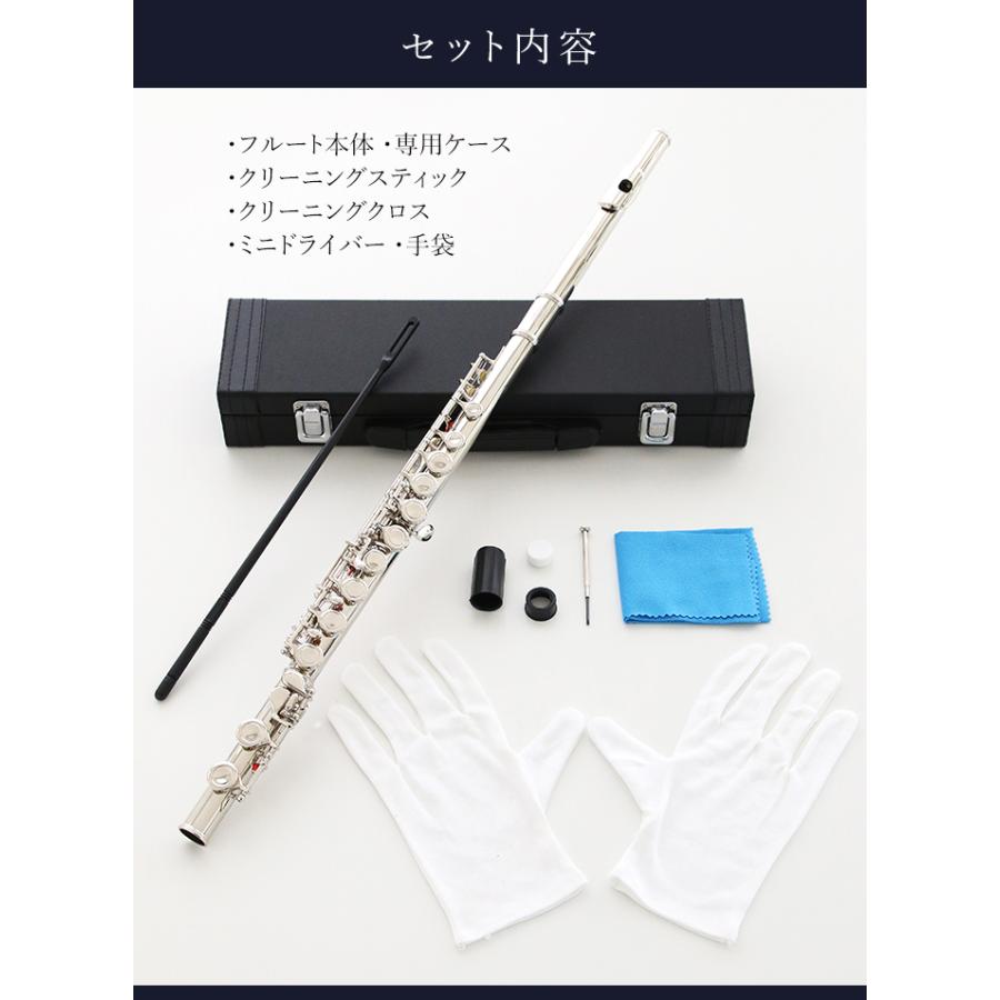 フルート フルートセット 初心者セット 初心者 用 学生 白銅製 フルート フルートセット 初心者セット 初心者 用 学生 白銅製