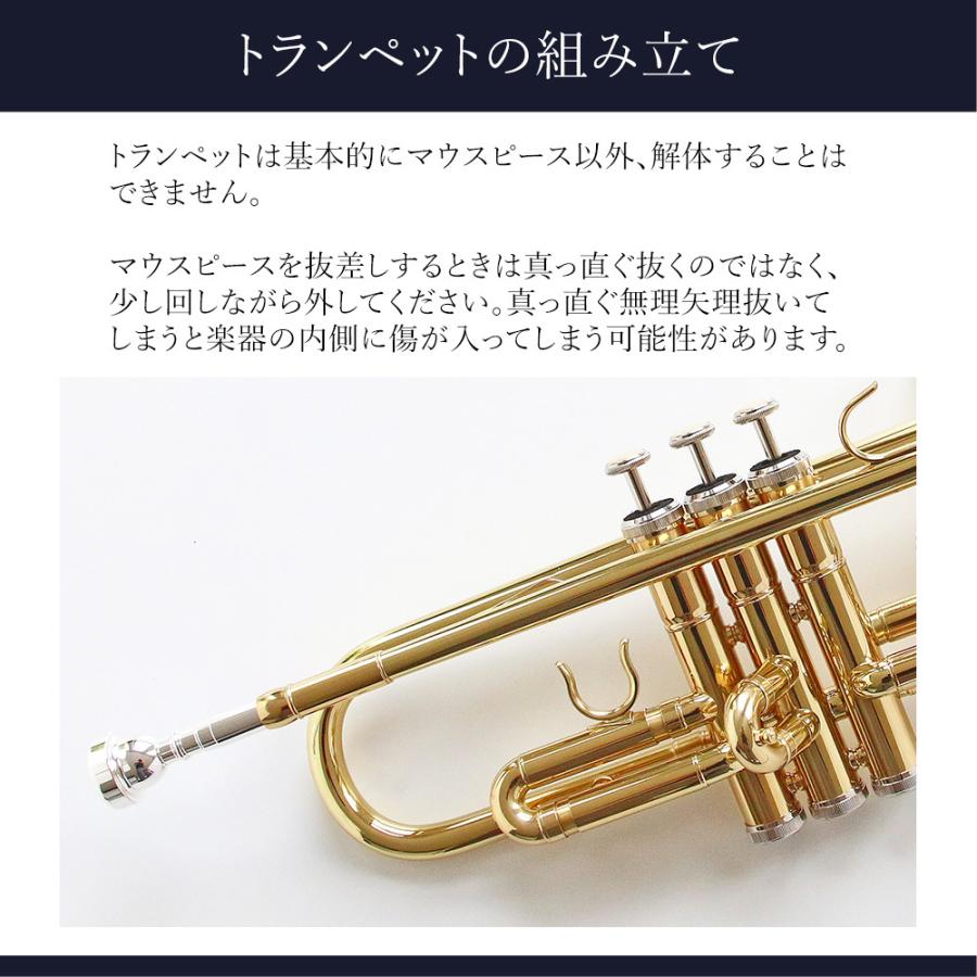 初心者セット 初心者入門 トランペット 5点セット Bb B フラット 初心者セット 初心者入門 トランペット 5点セット Bb B フラット