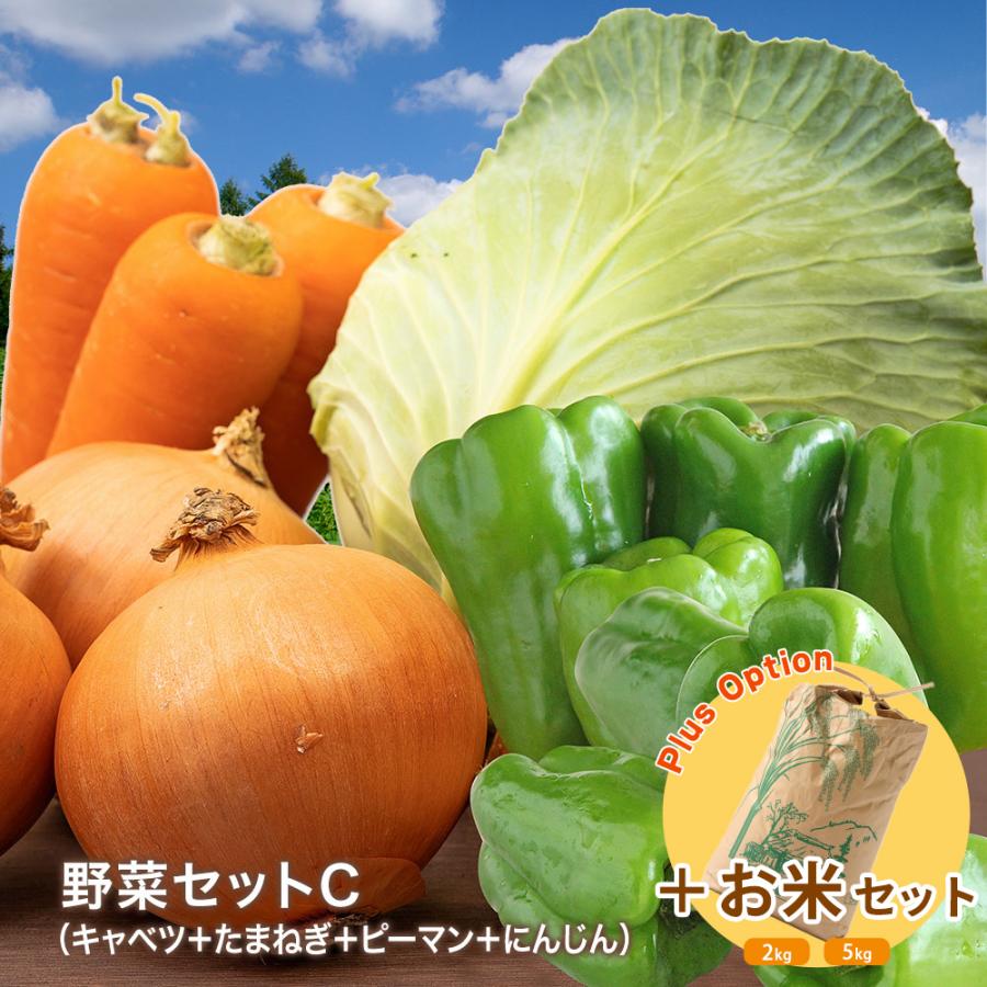 野菜セットA（キャベツ4玉・ピーマン約2kg・にんじん約4kg） 3種セット 野菜セットA（キャベツ4玉・ピーマン約2kg・にんじん約4kg） 3種セット