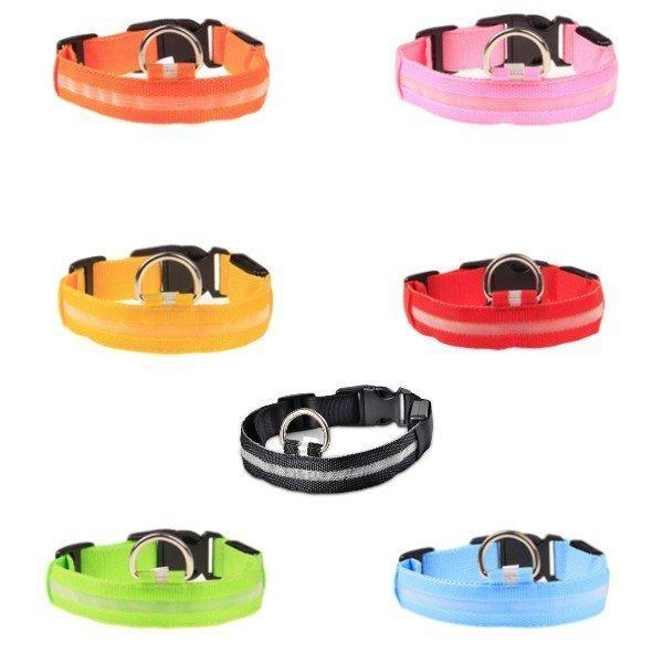 出色 光る首輪 犬 首輪 おしゃれ 犬用 柔らかい Led ライト 小型犬 大型犬 中型犬 夜 散歩 猫 Galatruss Com