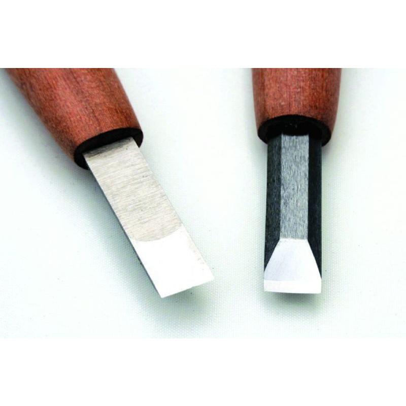 ハイス鋼 彫刻刀 平刀 間透（あいすき）刀 播州三木 道刃物工業