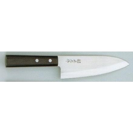 正広　特殊ステンレス鋼　出刃包丁　左利き用　150mm 正広作ステンレス出刃包丁＜左用＞150mm : かかし屋ヤフー店 - 通販