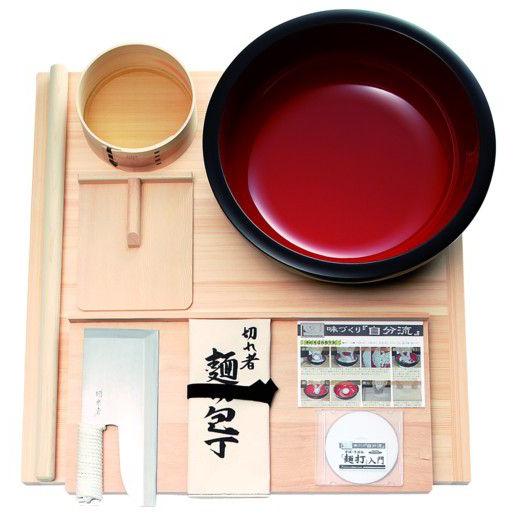 麺打ちセットA-1550　本格的な道具を揃えたセットです。日本製｜kakashiya