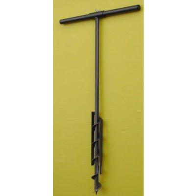 田んぼ用穴あけ機 ちっちゃい穴掘り器45mm 地面・畑・田んぼに簡単にパイプや杭を