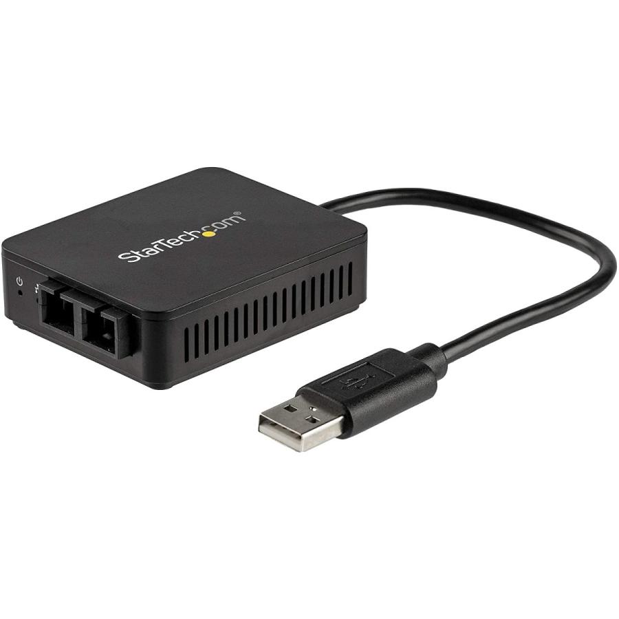 StarTech.com USB 2.0 - 光ファイバー変換アダプタ 100Base-FX 2芯SCコネクタ US100A20FXSC