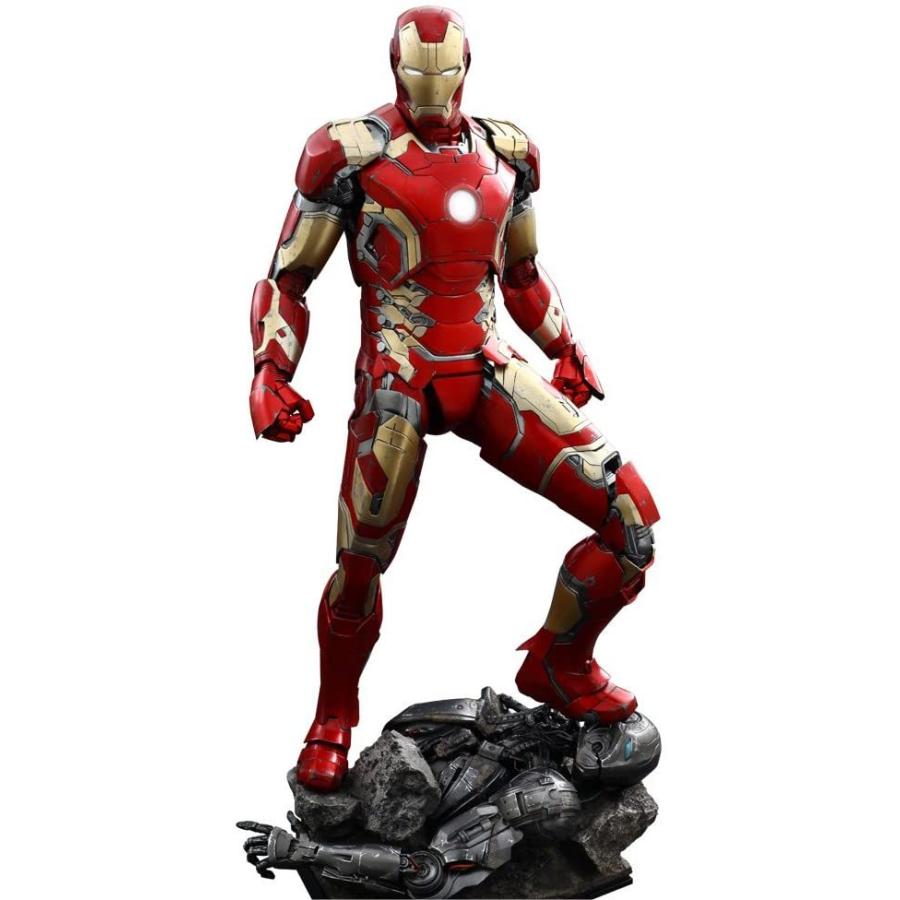 流行に 1 4スケール フィギュア アベンジャーズ エイジ オブ ウルトロン クオーター スケール アイアンマン マーク43 アメコミ 塗装済み可動フィギュア アイアンマン マーク43 かかストア プラスチック製 アイアンマン